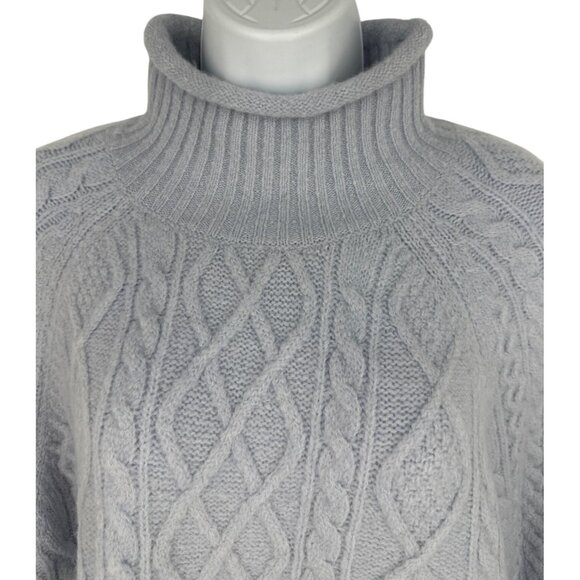 J.Crew Womens Cable-Knit Rollneck Long Sleeve Sweater 2X - Picture 2 of 11